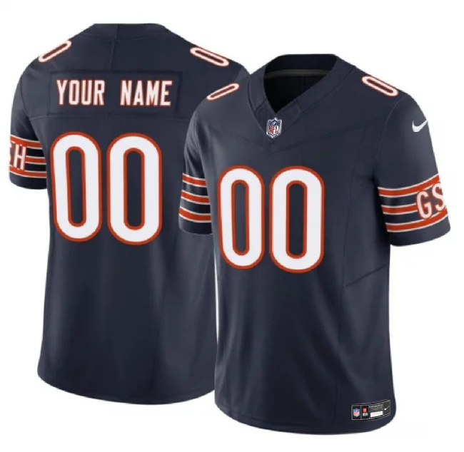 Custom Chicago Bears Vapor F.U.S.E. Limited Jersey